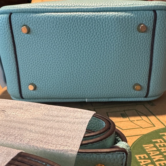 Size 18 PU House of Little Bunny Treasure Bag in Sky Color - 2 straps - Picture 7 of 9